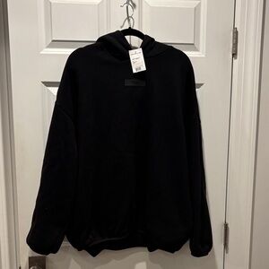 Essentials fear of god hoodie - nwt Black Sweatshirt